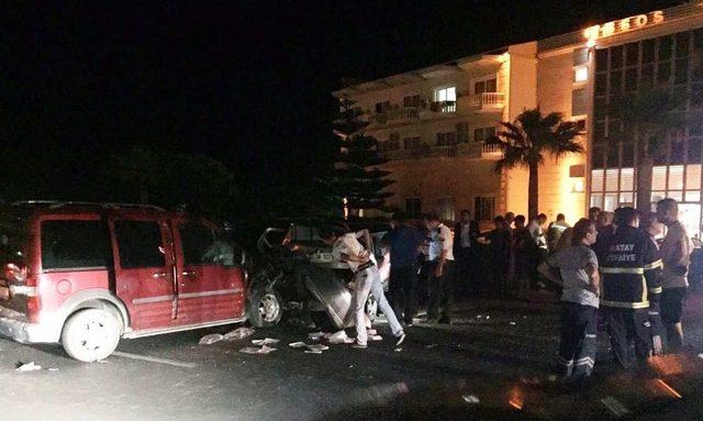 Hatay’da Trafik Kazası: 5 Yaralı