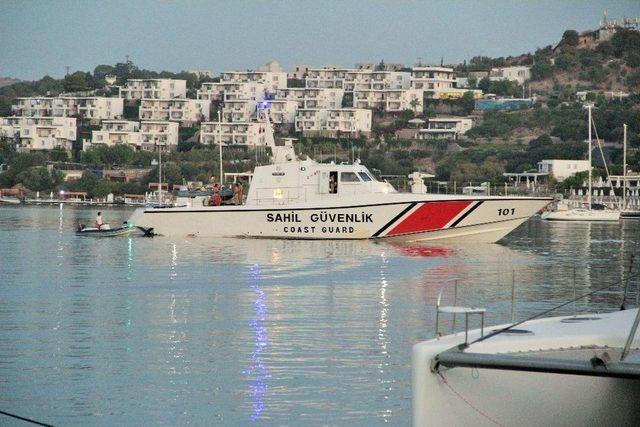 Bodrum’da Sürat Teknesi Çayır Çayır Yandı; 2 Kişi Yaralandı