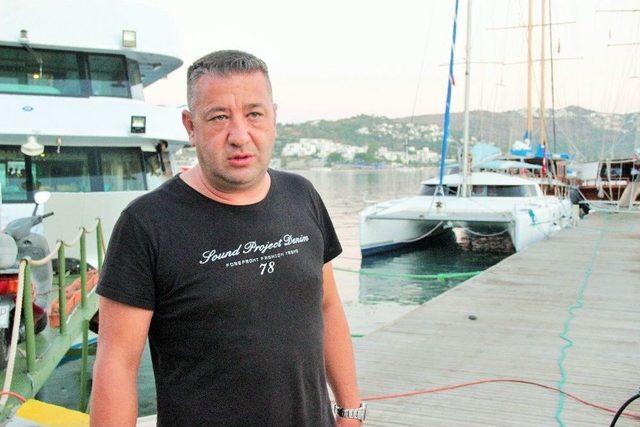 Bodrum’da Sürat Teknesi Çayır Çayır Yandı; 2 Kişi Yaralandı