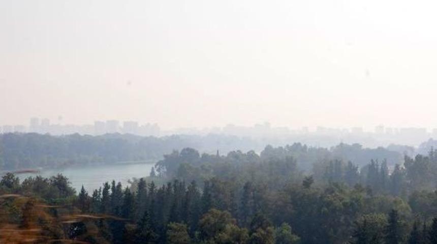 Adana, Anız Dumanı Altında Kaldı