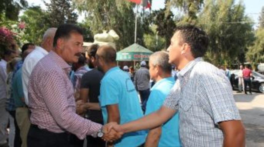 Başkan Tuna, Personeliyle Bayramlaştı