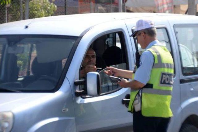 Hatalı Sürücüleri Drone Yakaladı, Polis Ceza Yazdı