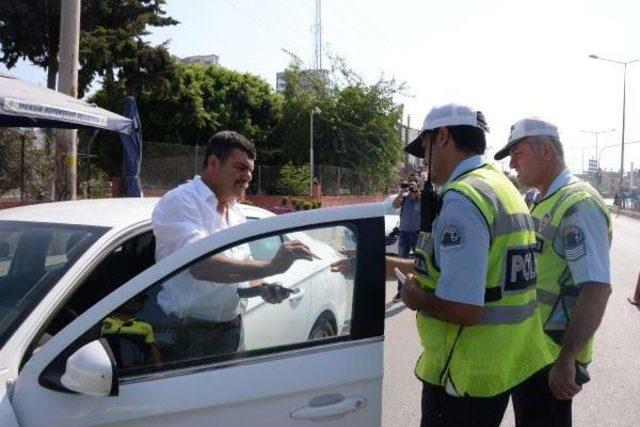 Hatalı Sürücüleri Drone Yakaladı, Polis Ceza Yazdı