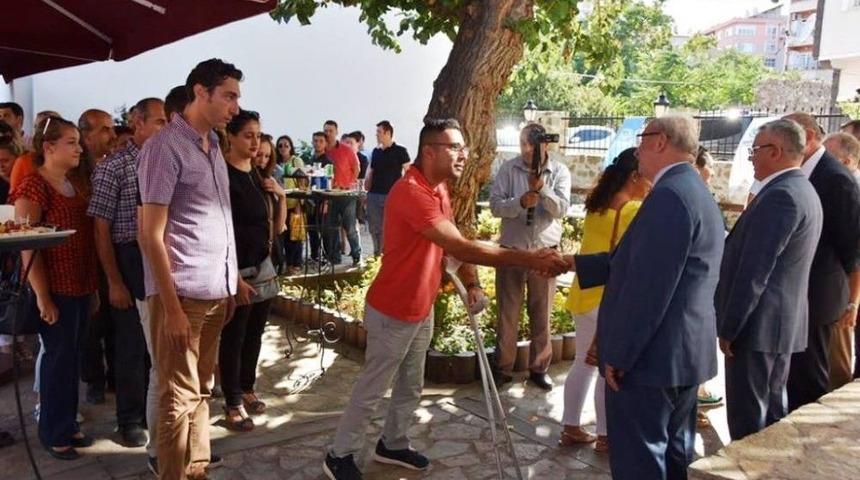 Tekirdağ B&uuml;y&uuml;kşehir Belediyesinde Bayramlaşma T&ouml;reni