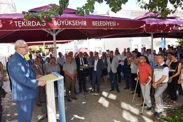 Tekirdağ Büyükşehir Belediyesinde Bayramlaşma Töreni