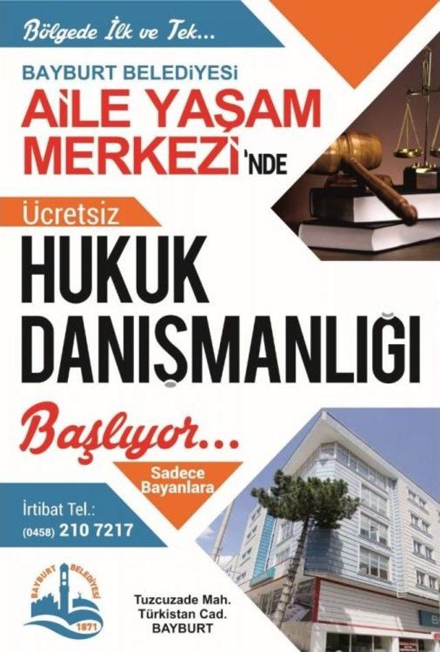 Bayburt Belediyesi’nden Ücretsiz Hukuk Danışmanlığı Hizmeti