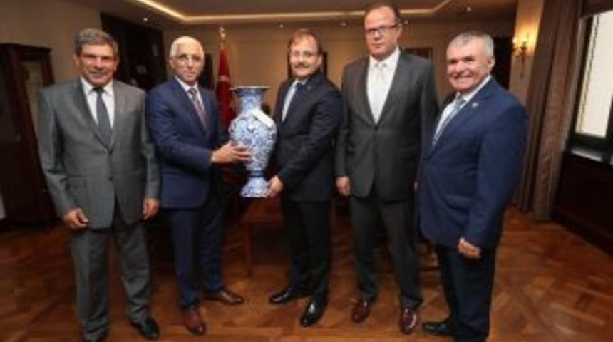 Marmarabirlik&rsquo;ten &Ccedil;avuşoğlu&rsquo;na Ziyaret