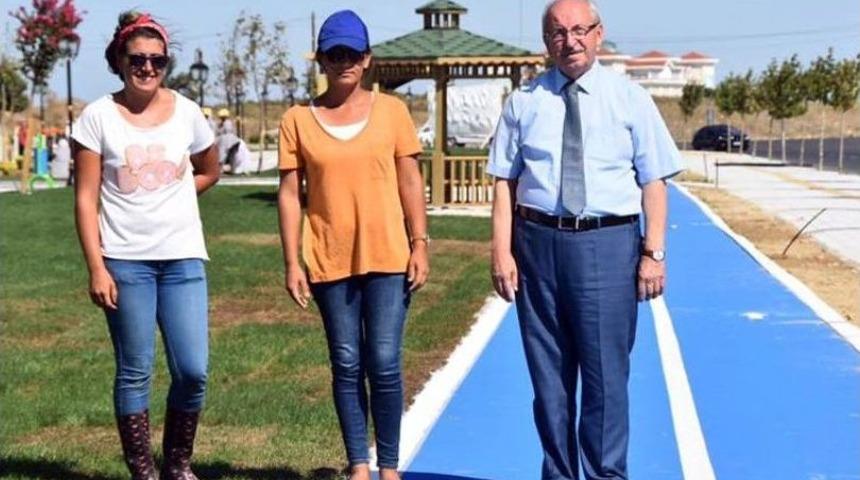 Başkan Kadir Albayrak B&uuml;lent Ecevit Parkı&rsquo;nda İncelemede Bulundu