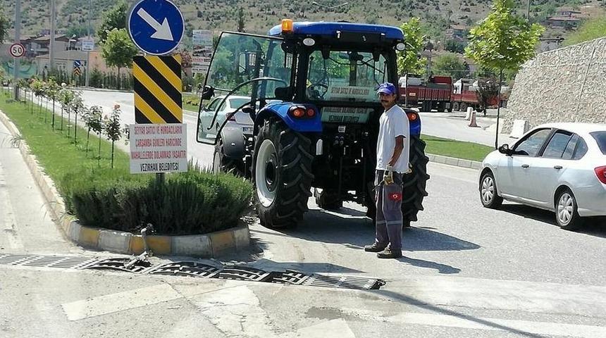 Vezirhan&rsquo;da Levhalama &Ccedil;alışmaları Yapıldı