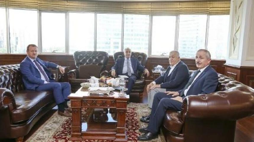 Bakan Fakıbaba, As&uuml;d Ve Usk Başkanı &Ccedil;allı&rsquo;Dan S&uuml;t Sekt&ouml;r&uuml;&rsquo;N&uuml; Dinledi