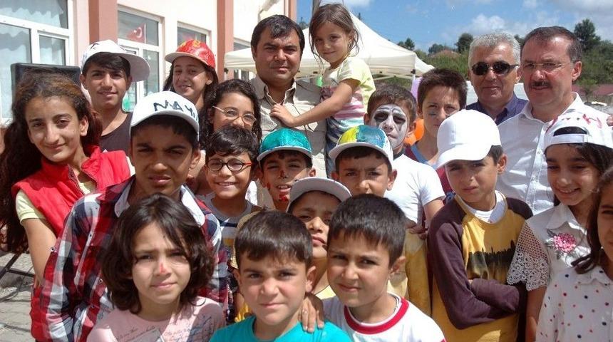 (&ouml;zel Haber) Veliler Fındık Topladı, &Ccedil;ocukları Eğitim Aldı