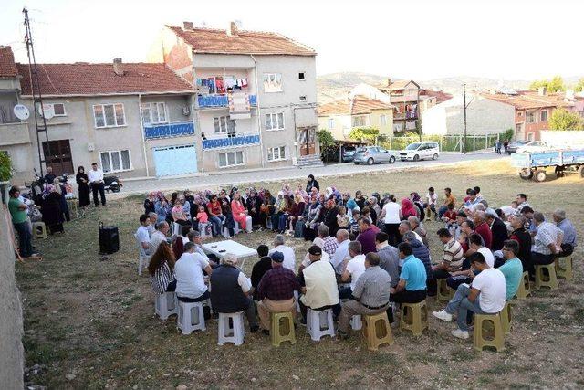 Başkan Bakıcı, Yediler Mahallesi Sakinleri İle Bir Araya Geldi