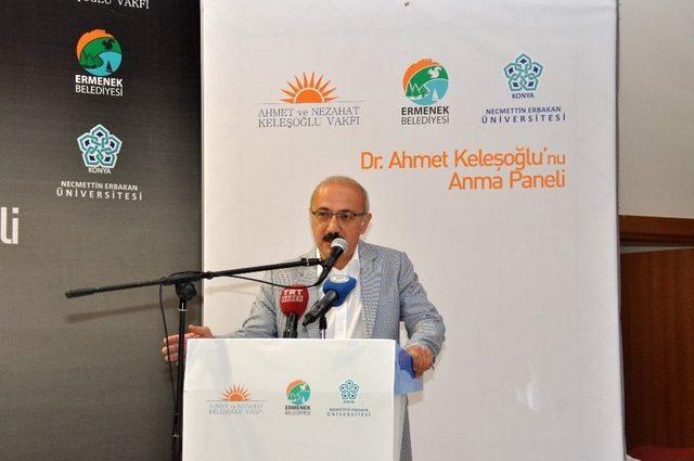 Ahmet Keleşoğlu Panelle Anıldı