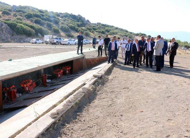 Atış Poligonunda İlk Atışı Vali Yaptı