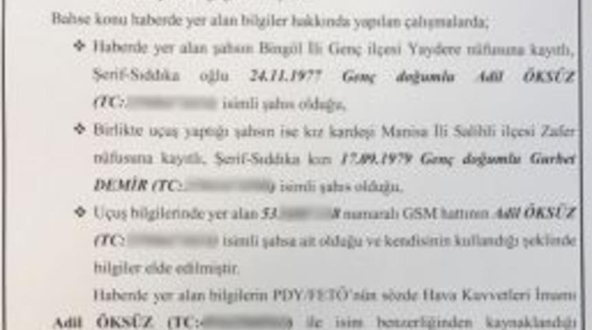 Ankara Cumhuriyet Başsavcılığından &rsquo;adil &Ouml;ks&uuml;z&rsquo; A&ccedil;ıklaması