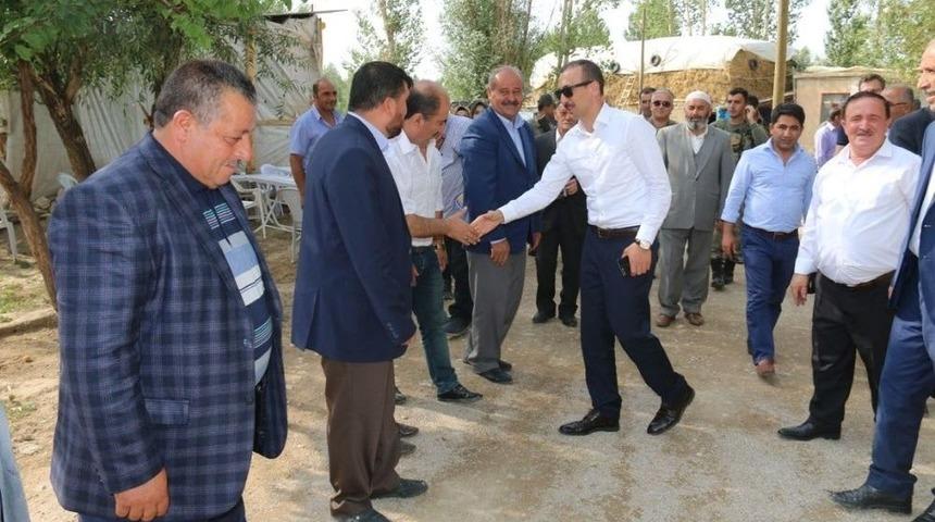 Kaymakam &Ccedil;i&ccedil;ekli, Muhtarlarla Bir Araya Geldi