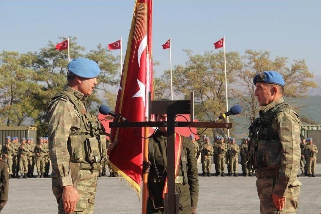 Tatvan 10. Komando Tugay Komutanlığında Devir Teslim T&ouml;reni