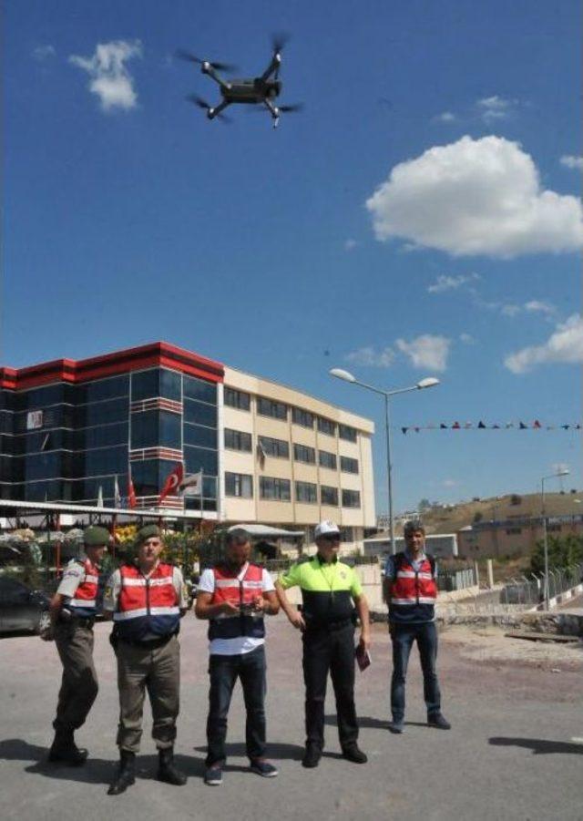 Yalova’Da Bayram Trafiğine ‘Drone’ Ile Denetim