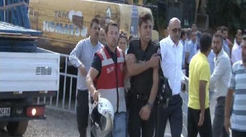 Kirazlıtepe'deki Eylemcilere Polis M&uuml;dahale Etti (1)