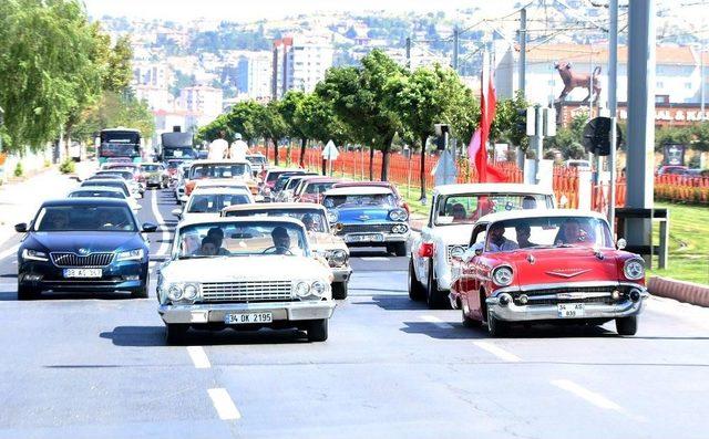 Talas’ta Klasik Araç Festivali Başladı