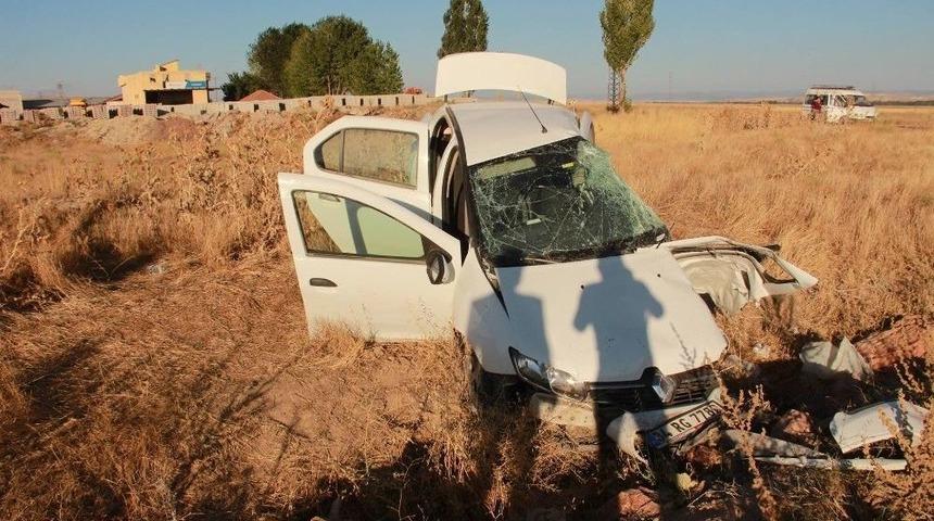 Yozgat&rsquo;ta Trafik Kazası: 2 Yaralı