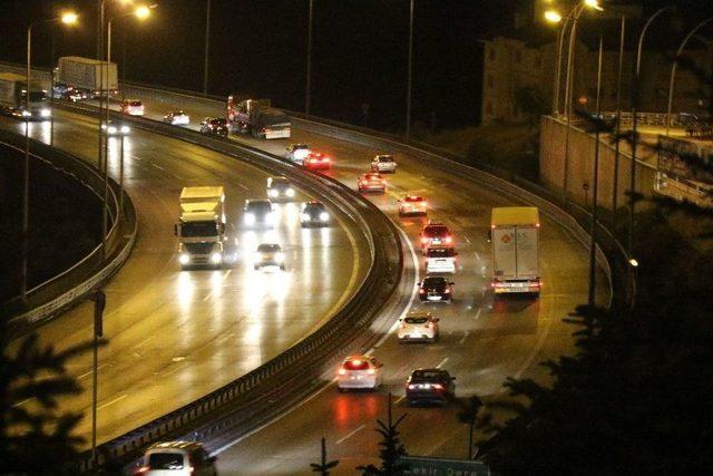 Kocaeli Tem’de Trafik Normal Seyrinde