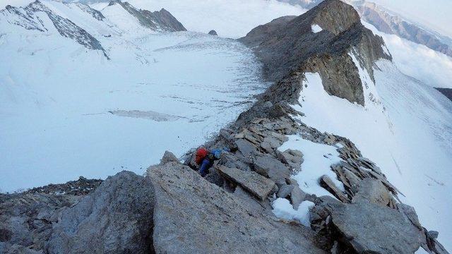 Türk Dağcılar İsviçre’nin Zirvesine Tırmandı