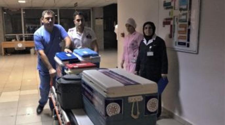 Organlarıyla Beş Aileye Erken Bayram Sevinci Yaşattı