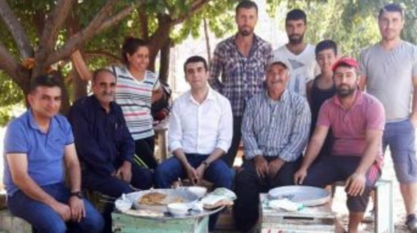 Kaymakam Kazez, Anıl K&ouml;y&uuml;nde İncelemede Bulundu