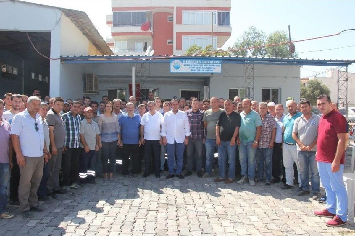 Başkan Soylu Personeliyle Bayramlaştı