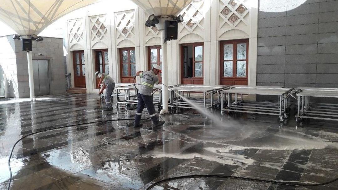 B&uuml;y&uuml;kşehir&rsquo;den Ankara Genelinde Bayram Temizliği