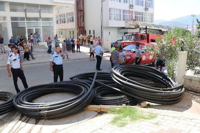 Antalya’da Korkutan Yangın