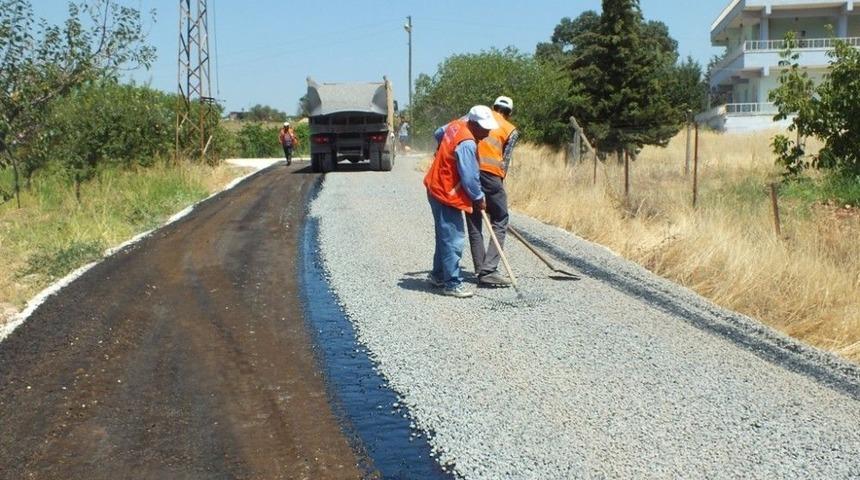 Hilvan Kırsalında 60 Kilometrelik Asfalt &Ccedil;alışması