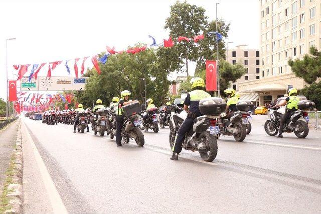 Vatan Caddesi’nde 30 Ağustos Zafer Bayramı Kutlamalarının Provası Yapıldı