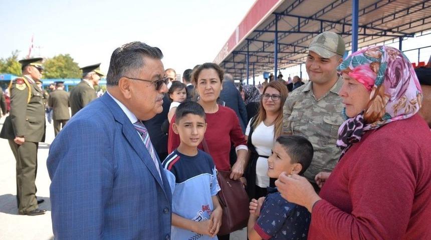 Başkan Yağcı, Yemin T&ouml;renine Katılarak Asker Aileleri İle Bir Araya Geldi