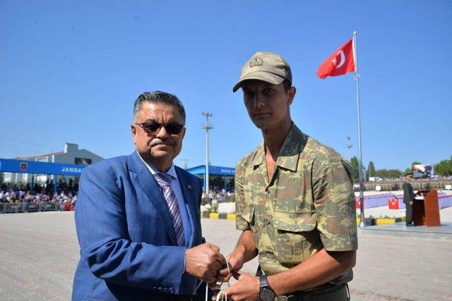 Başkan Yağcı, Yemin Törenine Katılarak Asker Aileleri İle Bir Araya Geldi