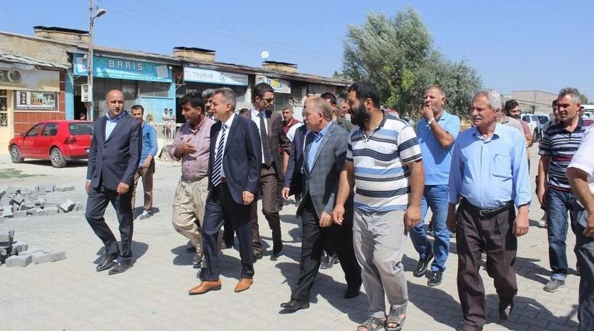 Vali Elban Sanayi Sitesinde İncelemede Bulundu