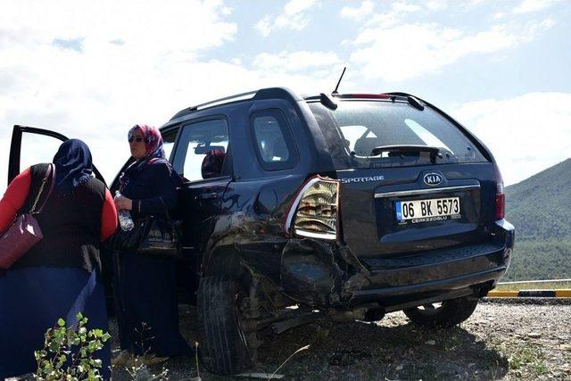 Tosya&rsquo;da Trafik Kazası: 1 Yaralı 1