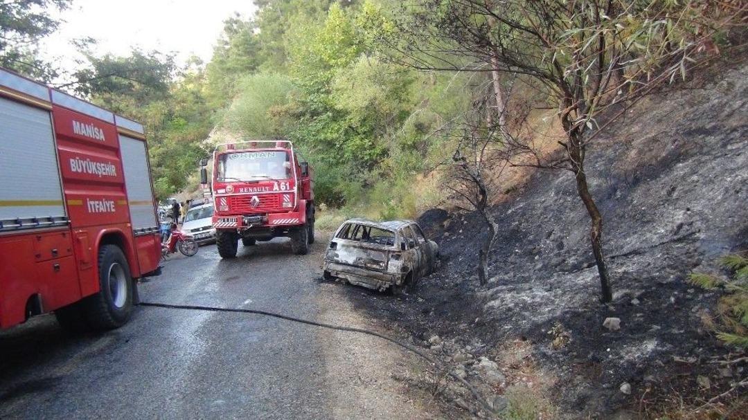 Manisa&rsquo;da Orman Yangını