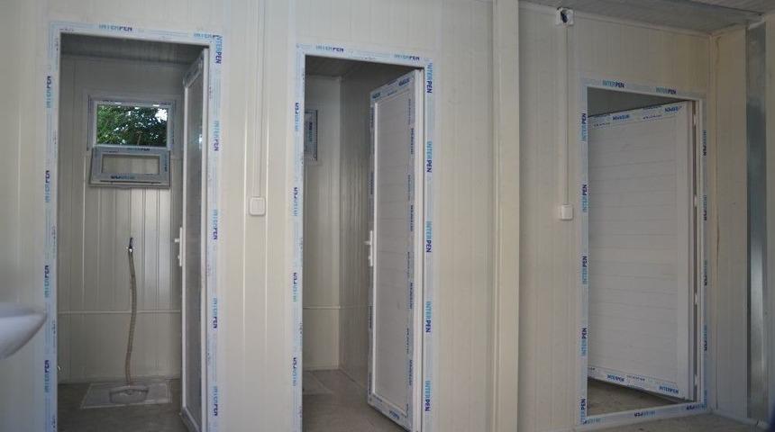 &Ccedil;arşı Merkezine Yeni Tuvalet Ve Lavabolar Yerleştirildi