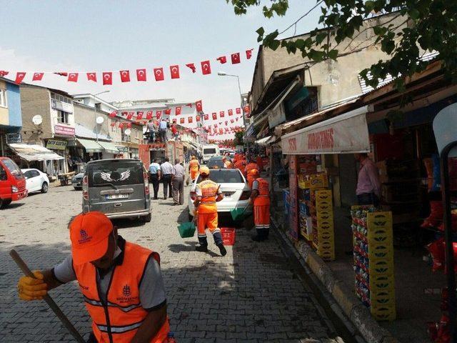 60 Kişilik Temizlik Ekibi Dualarla Uğurlandı