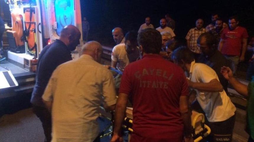 Rize&rsquo;de Otomobil Dereye U&ccedil;tu: 5 Yaralı