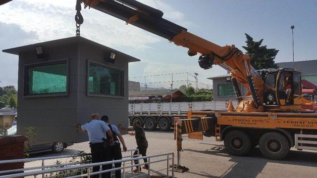 Samsun’da Polis Merkezlerine Zırhlı Nöbet Kulübesi