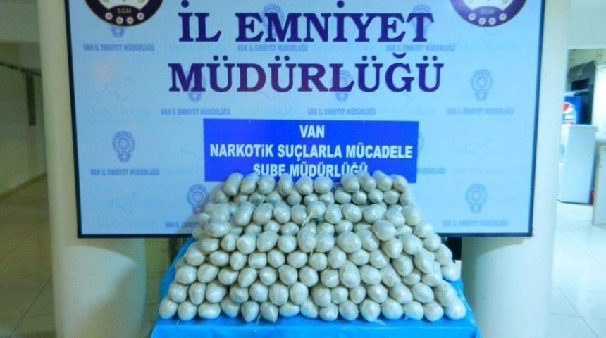 Van&rsquo;da 101 Kilo 350 Gram Eroin Ele Ge&ccedil;irildi