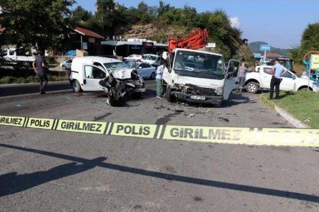 Zonguldak'ta Kaza: 1 Ölü, 5 Yaralı