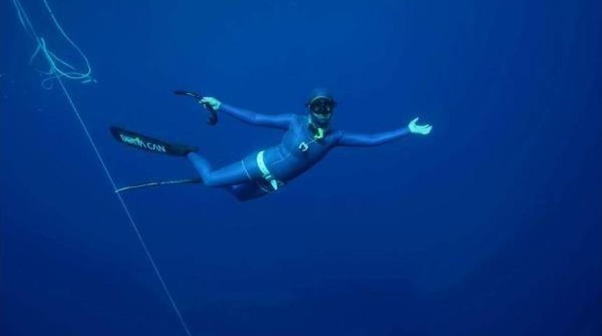 D&uuml;nya Dalış Şampiyonu Derya Can'ın Hedefi Yeni Rekorlar