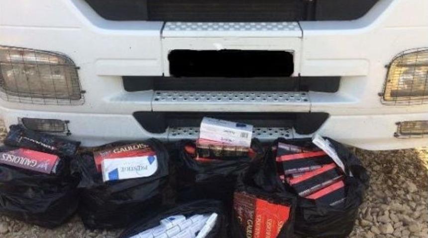 Kızıltepe'de 5 Tır'da 6 Bin 100 Paket Ka&ccedil;ak Sigara