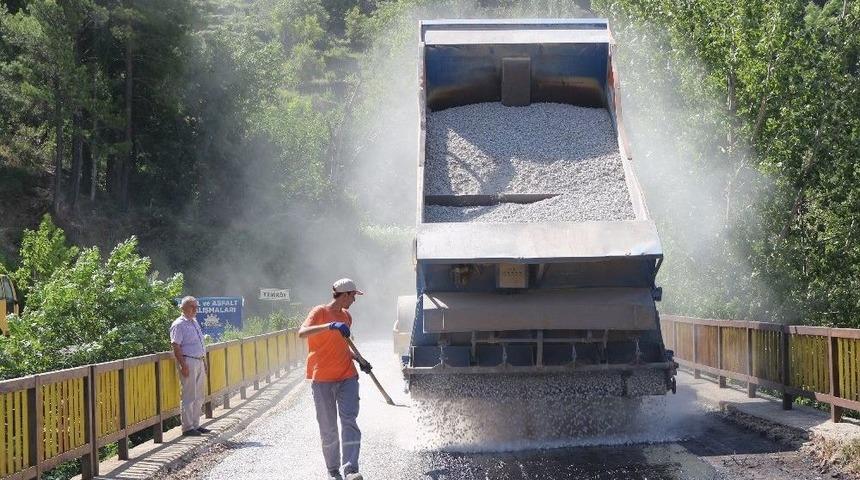 Alanya&rsquo;da İ&ccedil;me Suyu Ve Asfalt &Ccedil;alışması