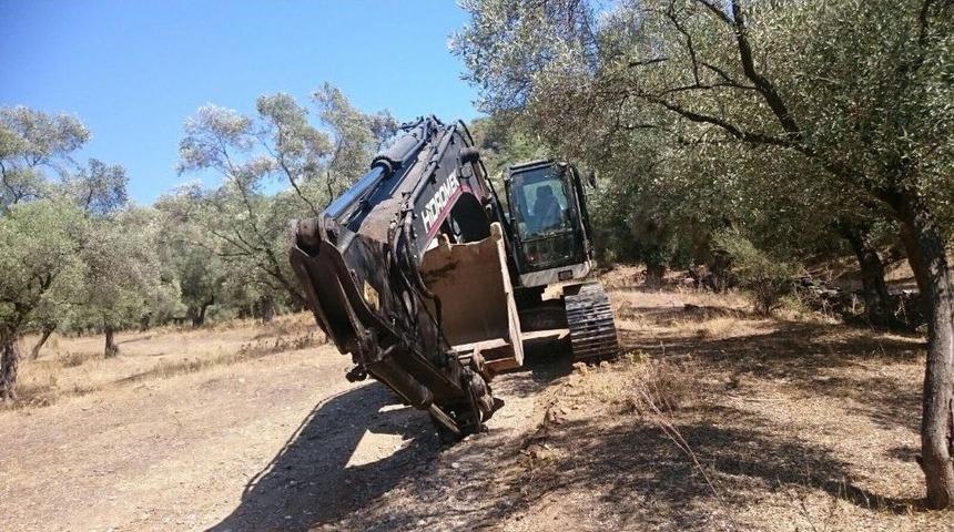 Milas&rsquo;ta Ka&ccedil;ak Kazıya 2 Tutuklama