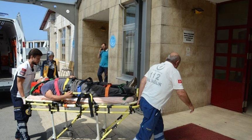 Duvar &Ouml;ren İş&ccedil;i 1,5 Metreden D&uuml;şt&uuml;